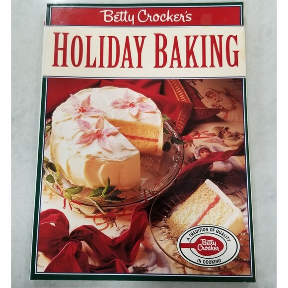 betty crocker holiday baking cookbook first edition 1993 paperback - Picture 1 of 11